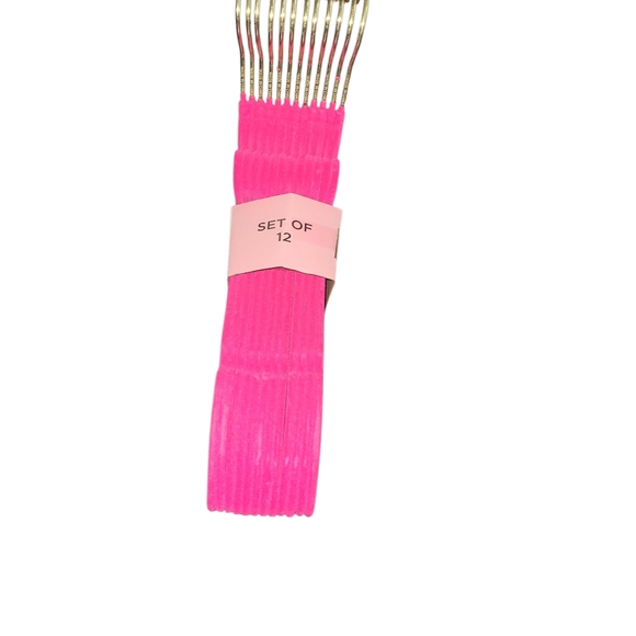 Juicy Couture Hot Pink Velvet Hangers - Picture 3 of 5